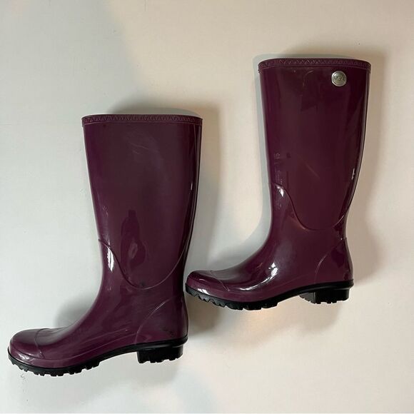 UGG Rainboots Purple 6 - Picture 8 of 13